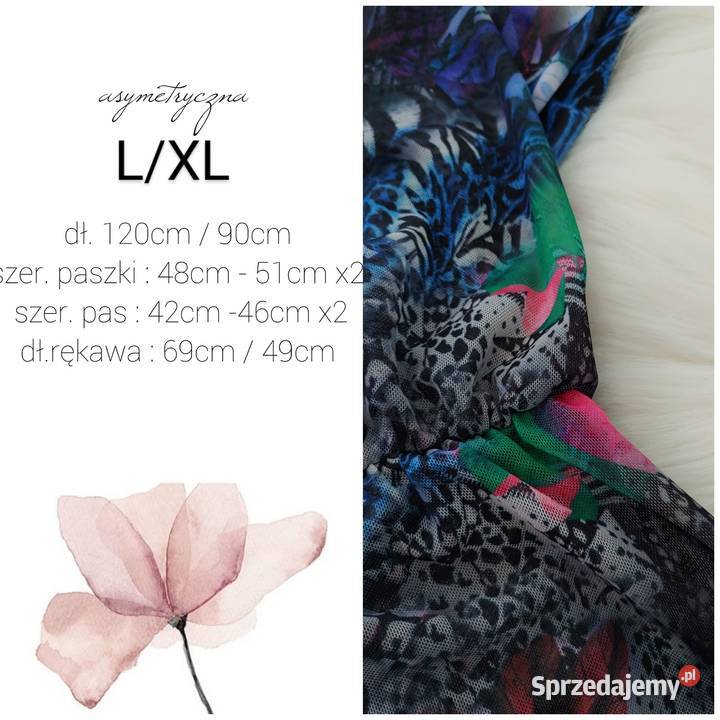Sukienka z Siateczki asymetryczna śląskie Wodzisław Śląski