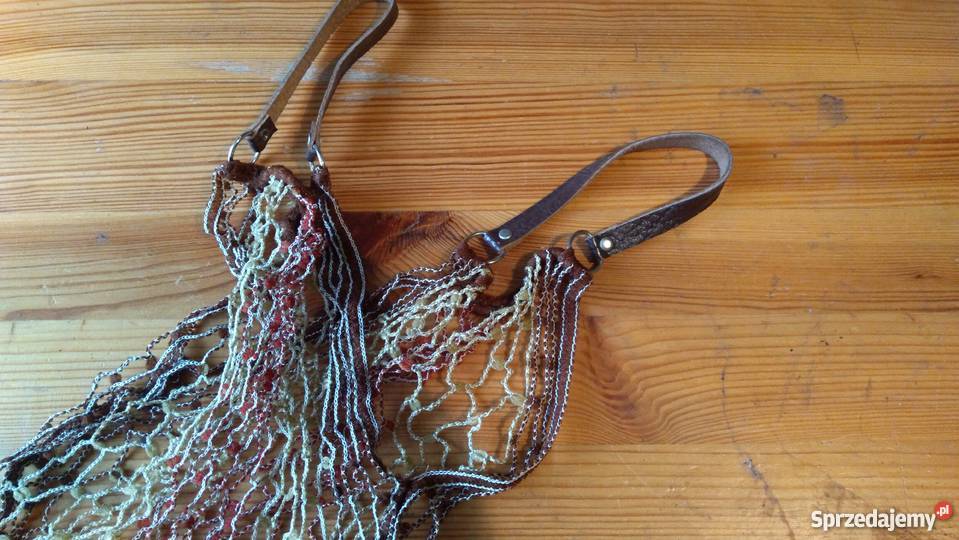 PRL kultowa siatka na zakupy Sieradz