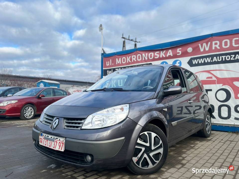 Renault Scenic 20 Benzyna Automat 2005 DłOpłaty Wrocław