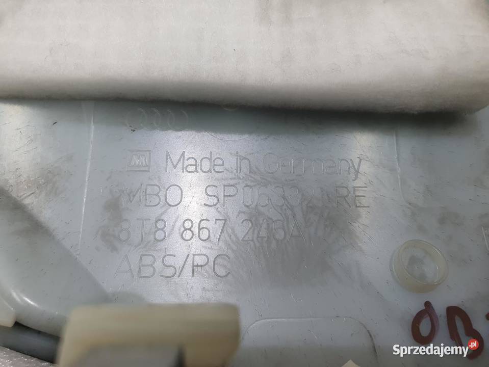 OSŁONA SŁUPKA D LEWA AUDI A5 8T 8T8867246A