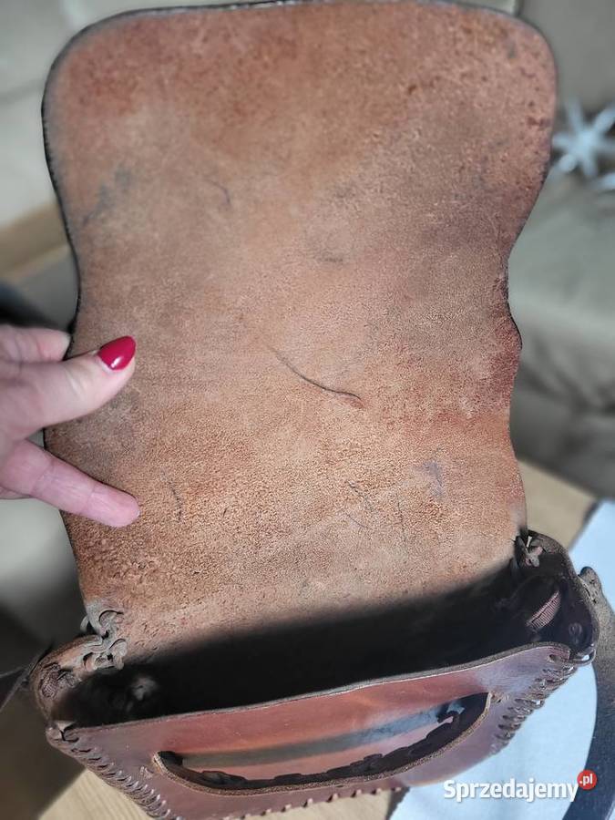 Torba ze skóry lubuskie Żagań sprzedam