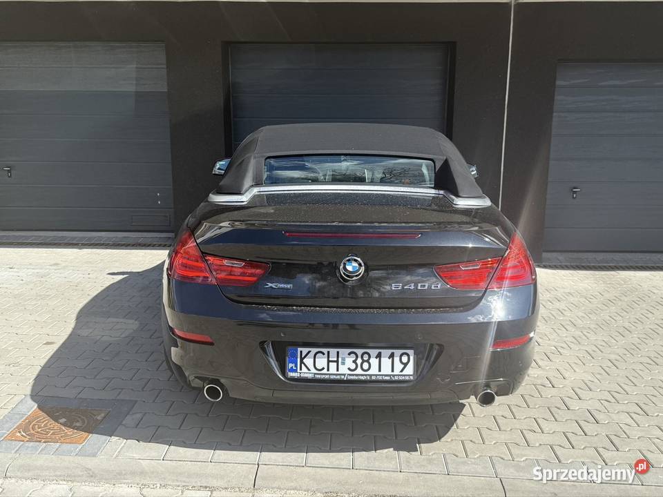 BMW 640d Cabrio lift zmiana Seria 6 Chrzanów