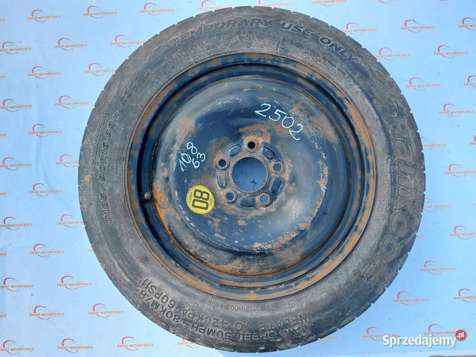 FOCUS MK3 MONDEO IV C koło dojazdowe 1259016 98M Koła dojazdowe Kielce