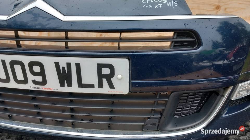 CITROEN C5 III X7 ZDERZAK PRZÓD HALOGEN SPRYSK Zbierkowo