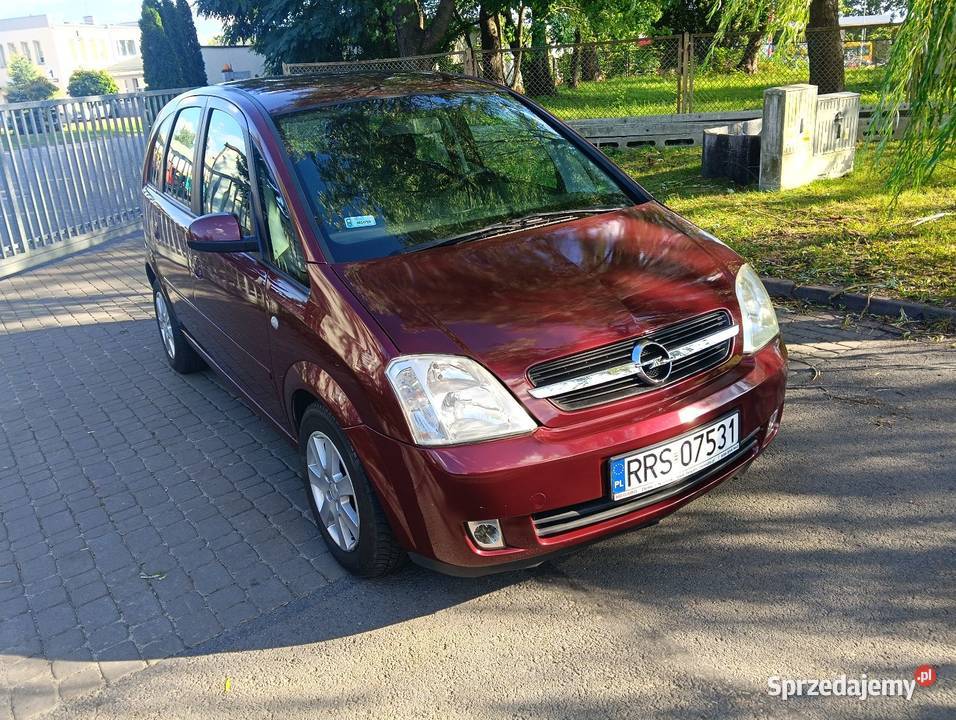 Opel Meriva A 16 Benzyna 2004 r Niski Przebieg 1600cm3