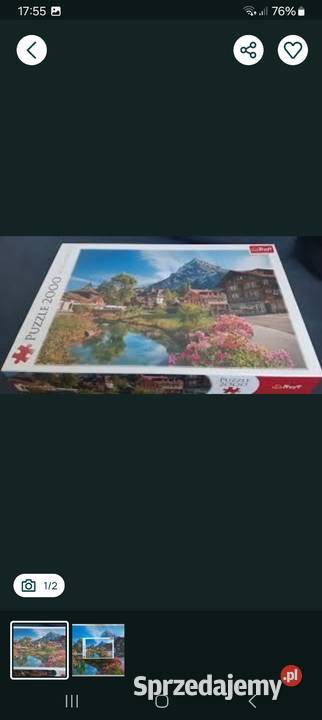 Puzzle 2000 elementów Alpy latem Siemianowice Śląskie