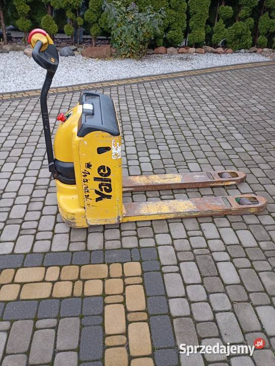 Wózek paletowy elektryczny paleciak Yale lubelskie Radzyń Podlaski