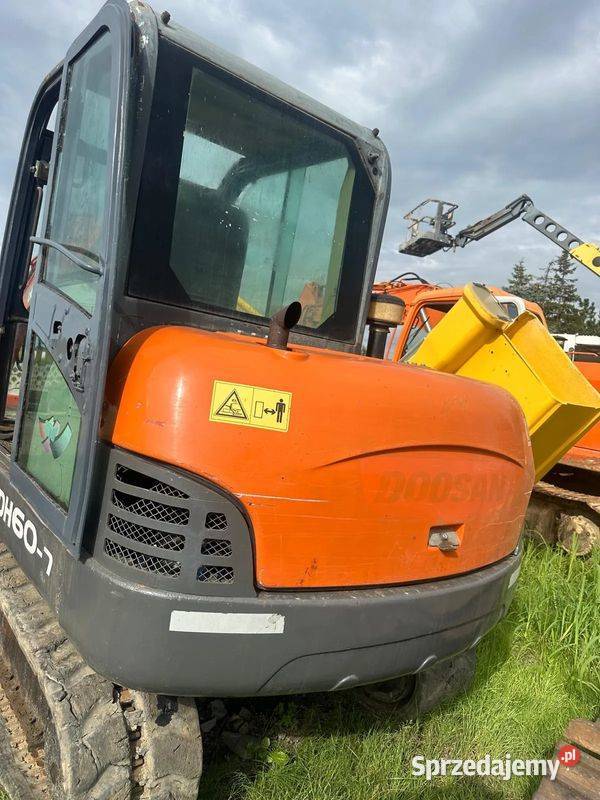 Minikoparka Gąsienicowa DOOSAN DH60 DH607 6 Ton Tymowa