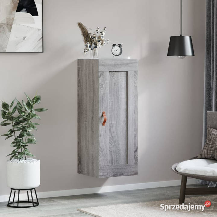 Szafka wisząca szary dąb sonoma 345x34x90 Dom i Ogród Warszawa