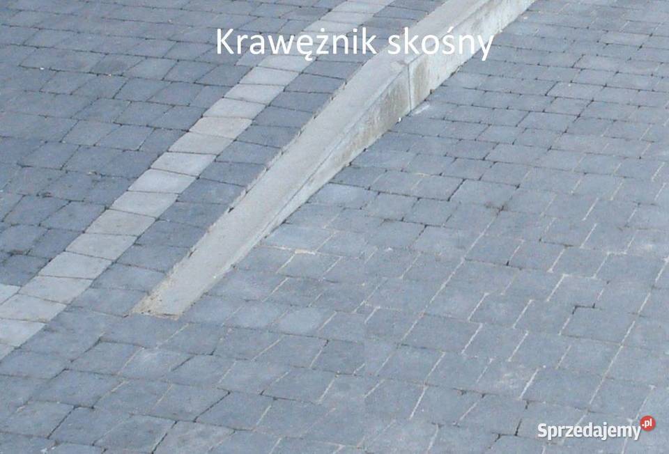 Krawężnik drogowy krawężniki betonowe najazdowy mazowieckie Mińsk Mazowiecki