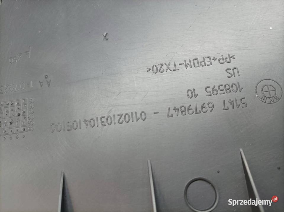 OSŁONA SŁUPKA B LEWA PRAWA KOMPLET MPAKIET Bmw