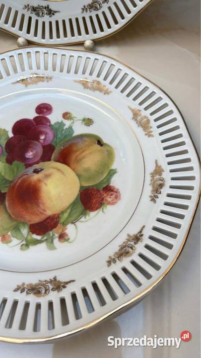 Talerz z owocami Z ażurem Gdańsk