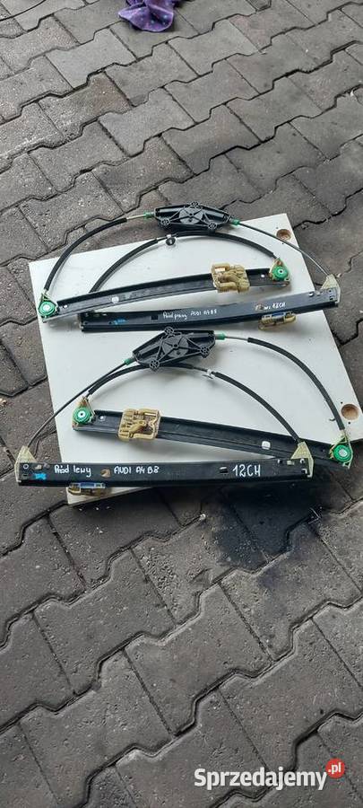 Mechanizm podnoszenia szyby lewy prawy AUDI A4 osobowe