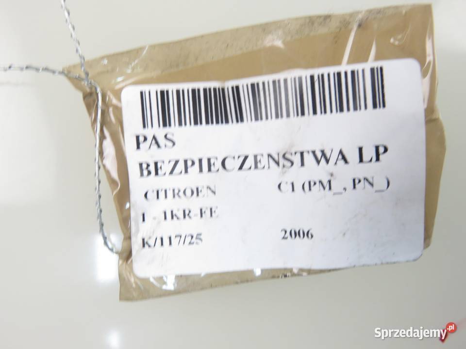 PAS LEWY PRZEDNI CITROEN C1 PM PN L153004 małopolskie