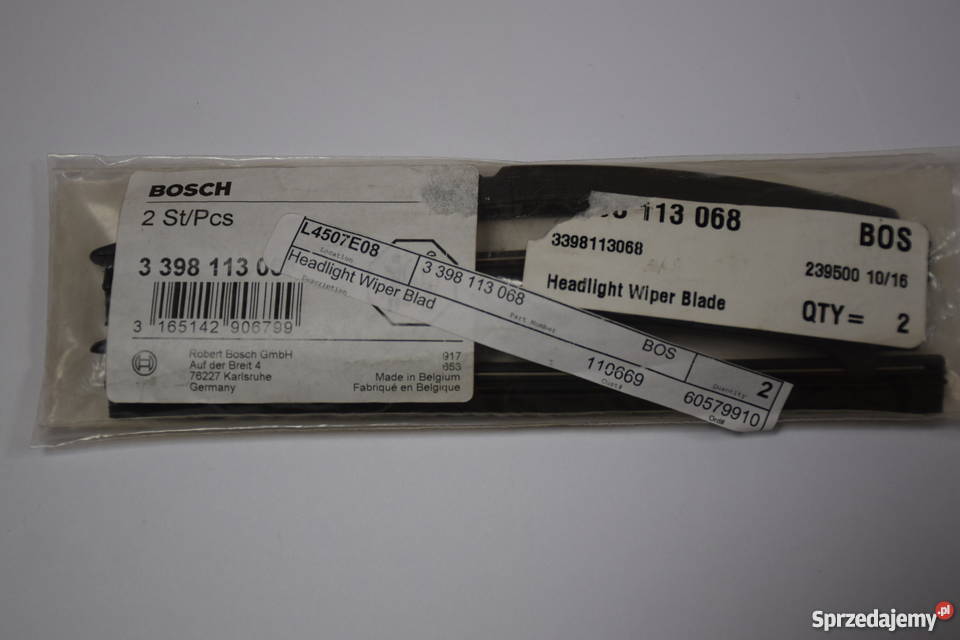 NOWE Oryginalne wycieraczki reflektorów Mercedes Biłgoraj