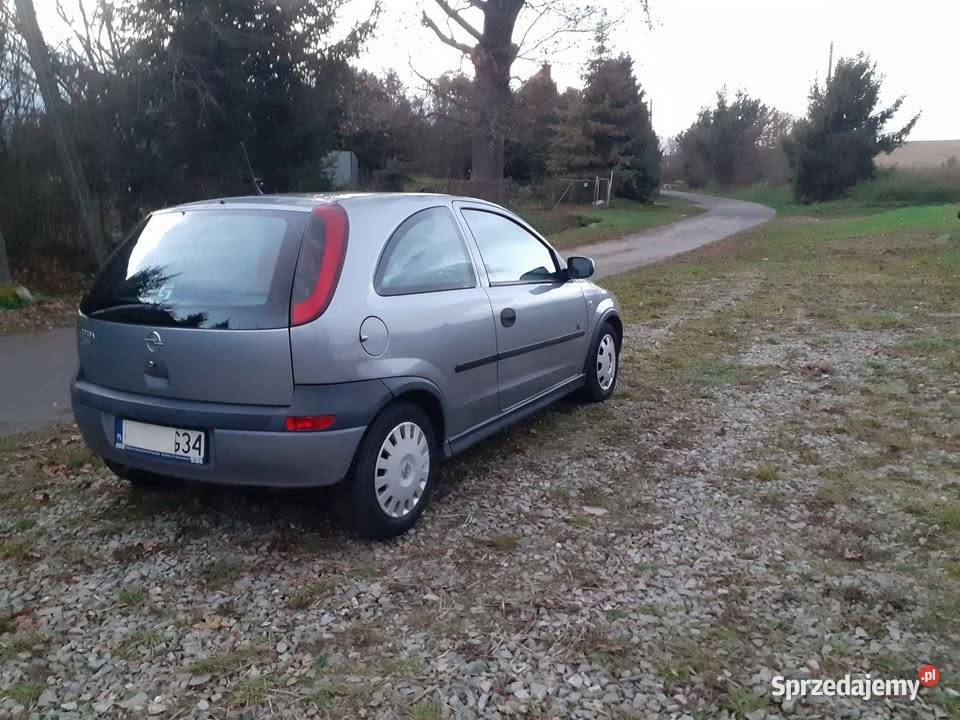 Opel Corsa C 10 benzyna dolnośląskie Ziębice