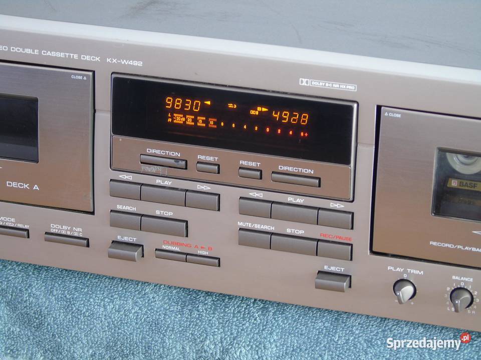Magnetofon Yamaha KXW492 sprawny DOSTAWA Jasło sprzedam