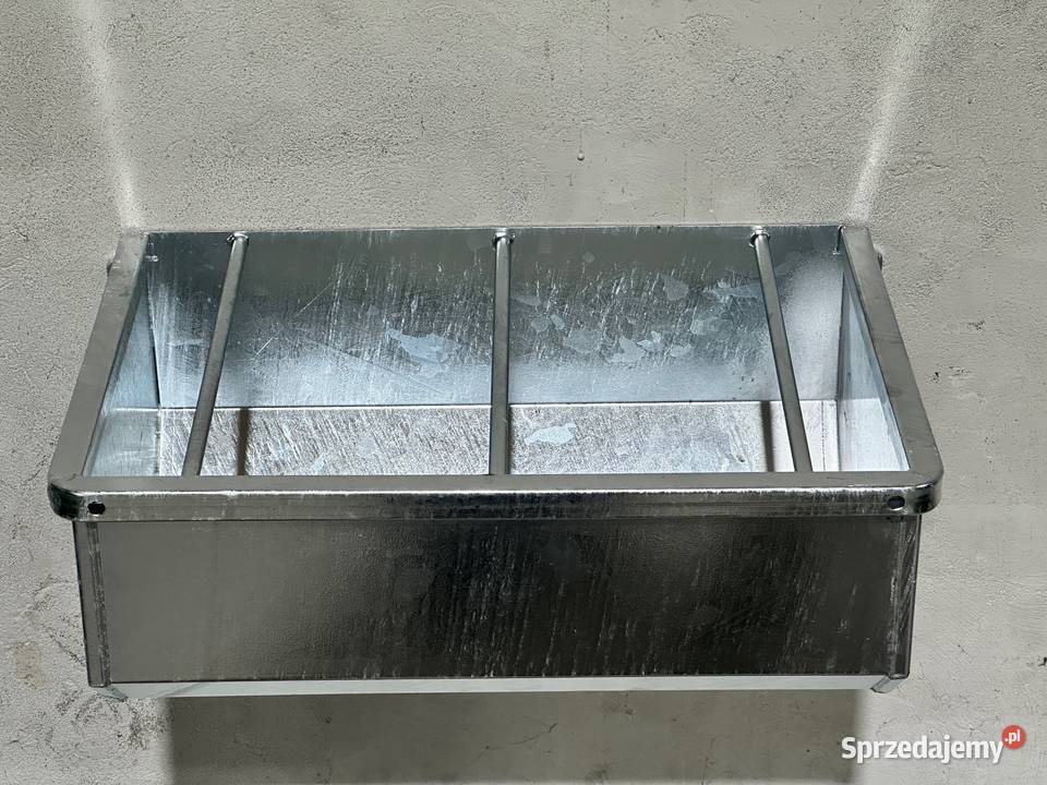 Żłób koni bydla Metalowy ocynkowany ogniowo Pozostałe wielkopolskie