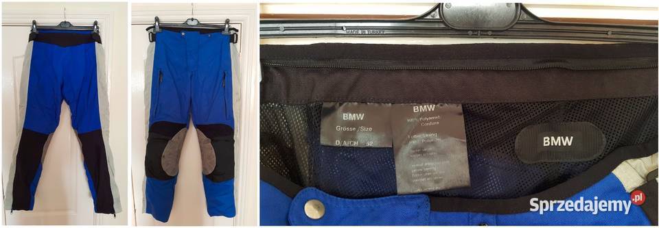 Spodnie motocyklowe BMW MOTORRAD ROZMIAR 52 Bartoszyce sprzedam