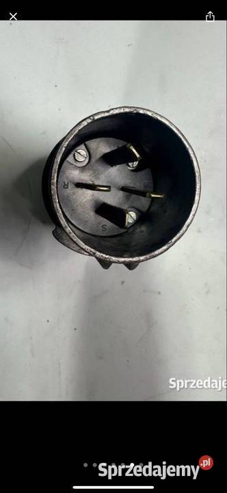 Wtyczka metalowa 32A 500 V płaskie bolce Gliwice sprzedam
