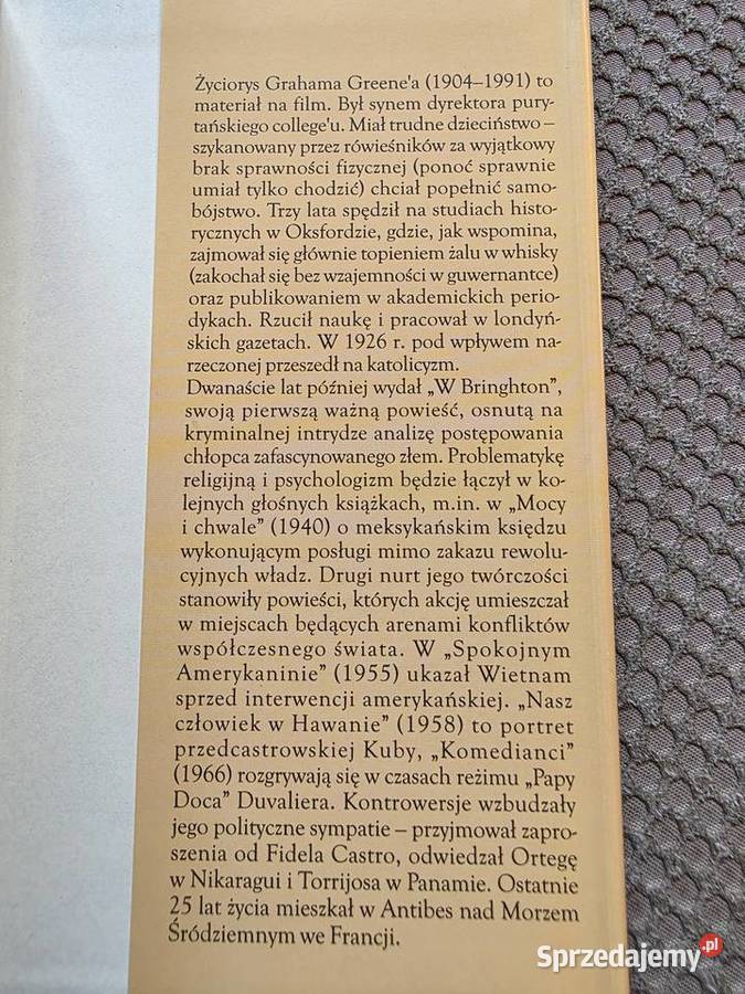 Sedno sprawy Graham Greene małopolskie