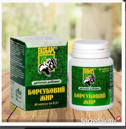 sadło borsuka w tabletkach 60 Rzeszów