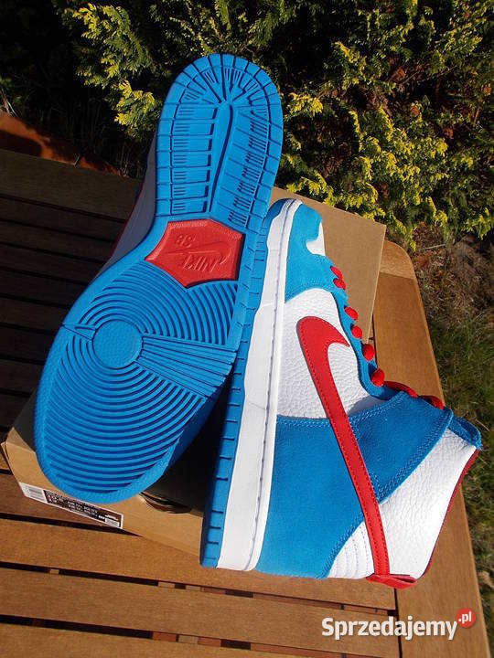 Eur445 US105 Nike SB Dunk High Doraemon Nike Sportowe sprzedam