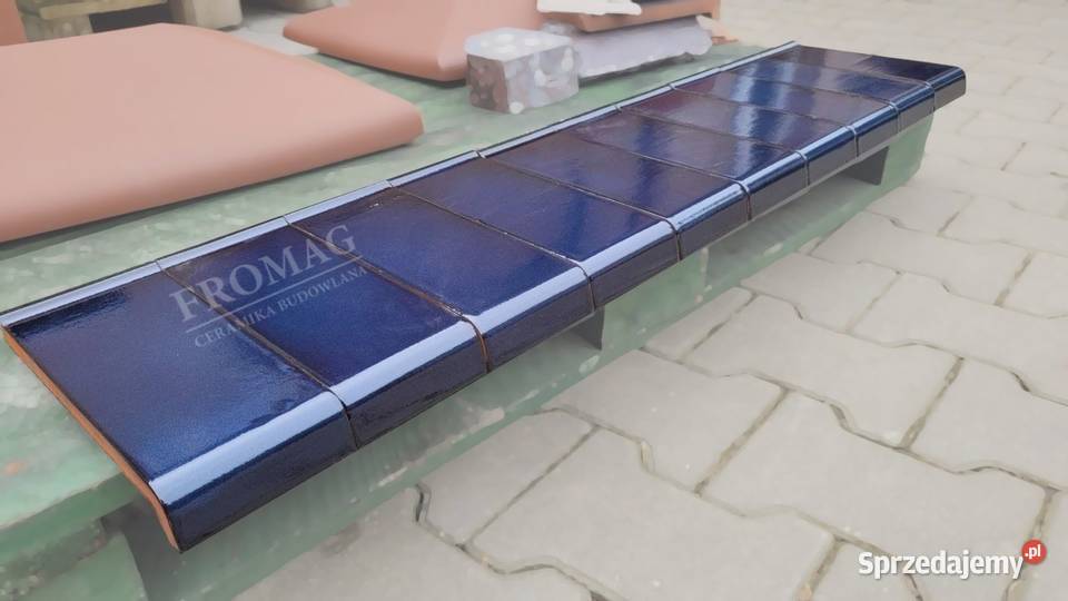 NOWOŚĆ PARAPET TYP Z SZKLIWIONY KOBALT Pozostałe Gromadka