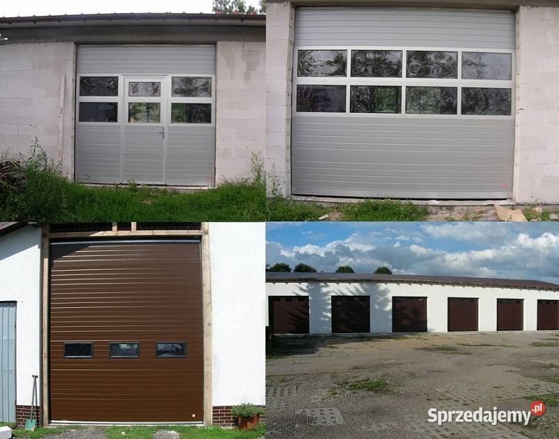 Brama Drzwi Garażowe Segmentowe Uchylne Pułtusk