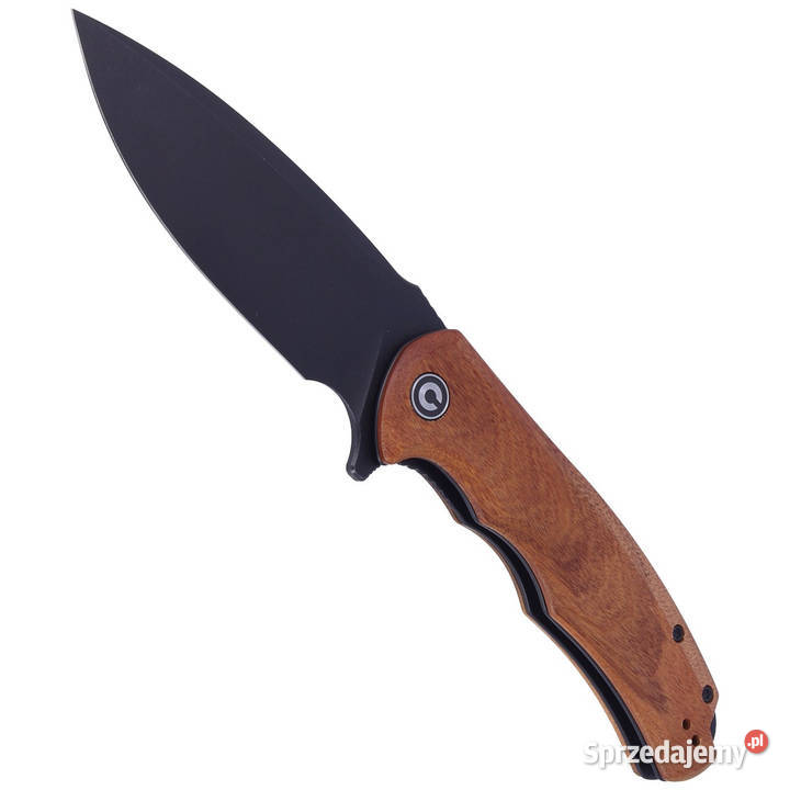 Nóż składany Civivi Praxis Cuibourtia Wood Black mazowieckie