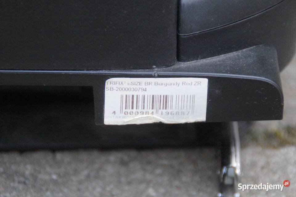 Britax Romer Trifix 2 iSize 918 Britax łódzkie Pabianice sprzedam