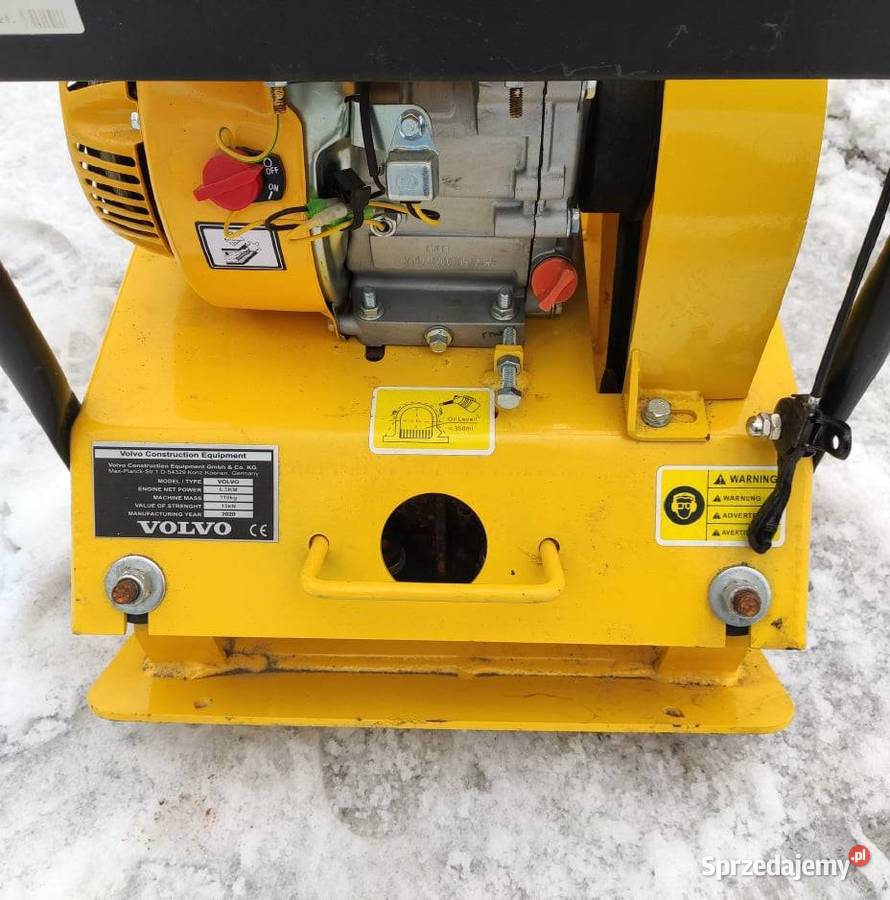 Zagęszczarka gruntu ubijak Volvo