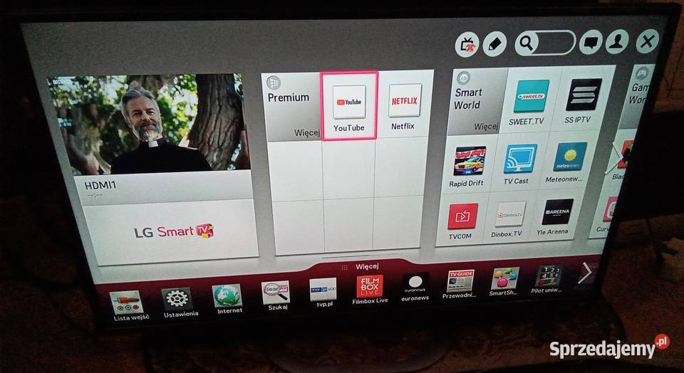 TV LED Smart 47 3D Full HD LG z DVBT i pilotem Warszawa