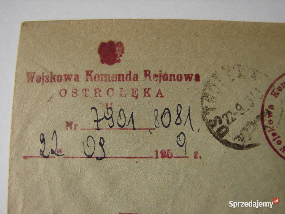 Ostrołęka Ruciane Wojskowa Komenda Rejonowa Warszawa
