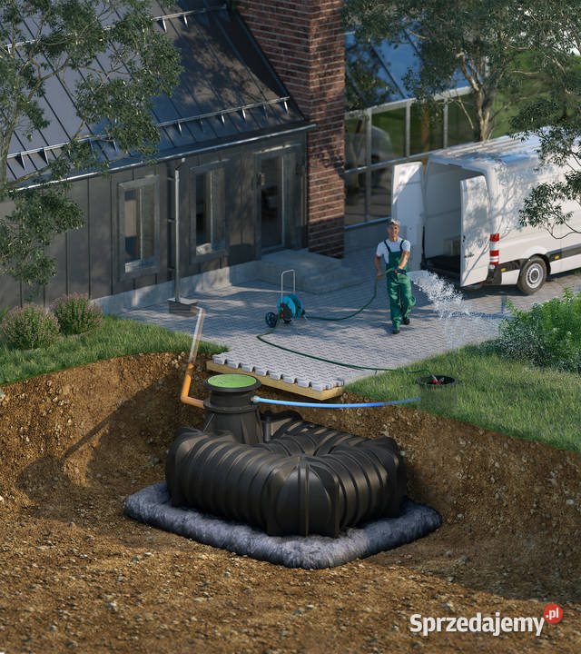 Zbiornik na wodę deszczową KINGSPAN 3000 L do Trzebnica