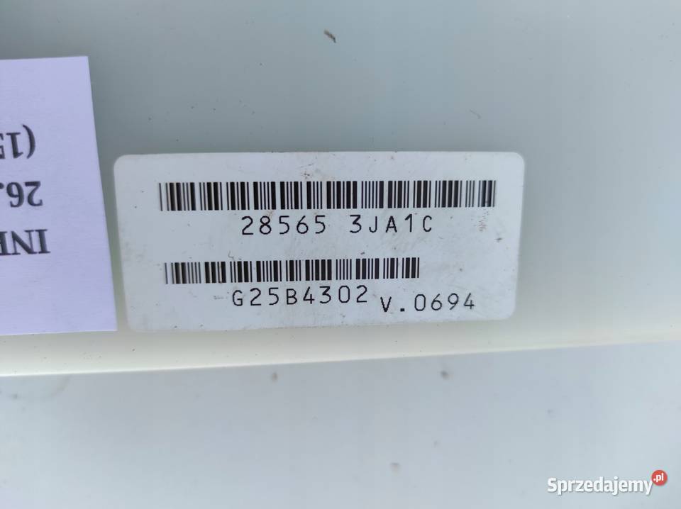 MODUŁ PAMIĘCI FOTELA INFINITI QX60 JX wyposażenie elektryczne sprzedam