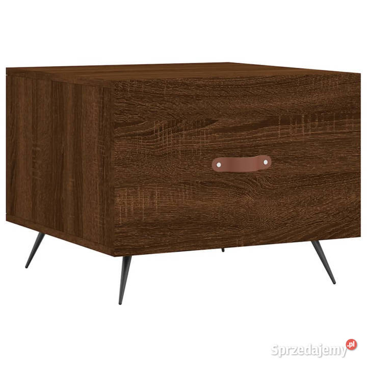 Stoliki kawowe 2 brązowy dąb 50x50x40 WM829347 Stoły Warszawa