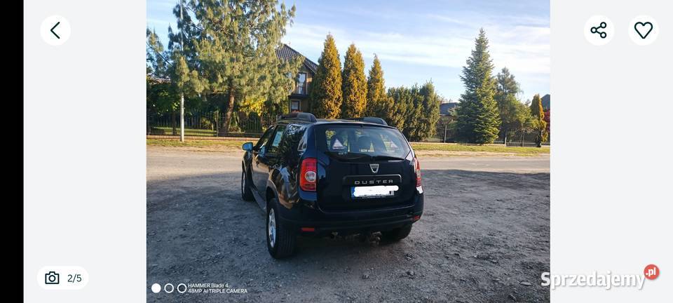 Dacia Duster LPG Rok produkcji 2013 Duster