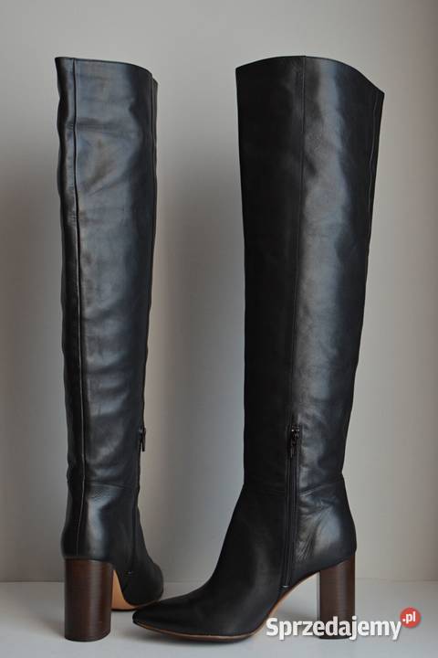 Francuskie MUSZKIETERKI kozaki kolano MAJE 40 Białystok