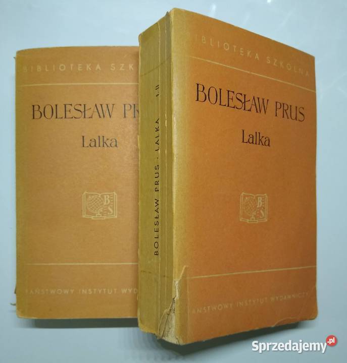 Lalka Bolesław Prus tom I tom II Gdańsk sprzedam