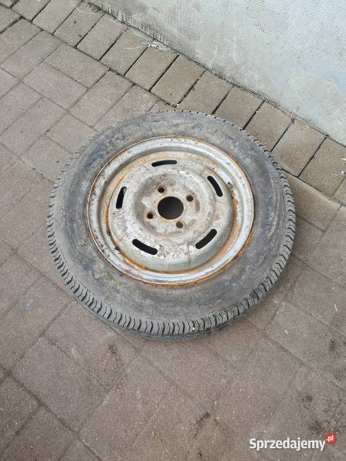 Koło felga oryginal Trabant 11 pneumant wielkopolskie Poznań