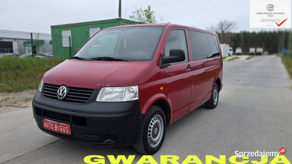 Volkswagen Transporter 9 Osobowy Klima T5 pomorskie sprzedam