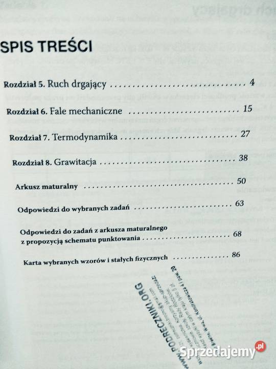 Maturalne karty pracy 2 fizyka rozszerzenie Warszawa