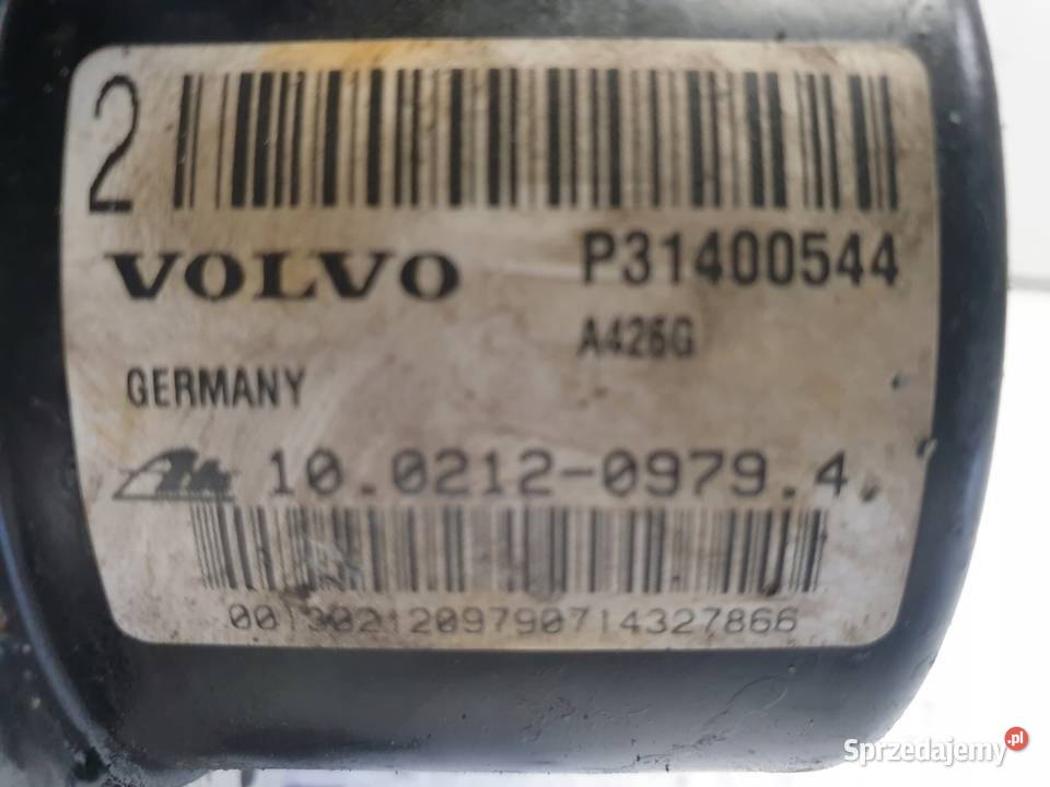 Volvo V60 S60 II POMPA ABS hamulcowa 31400101 Pompy hamulcowe lubelskie Chełm