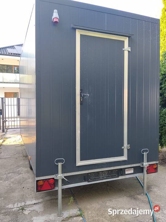 Domek mobilny barakowóz przyczepa kontenerowa z Toruń