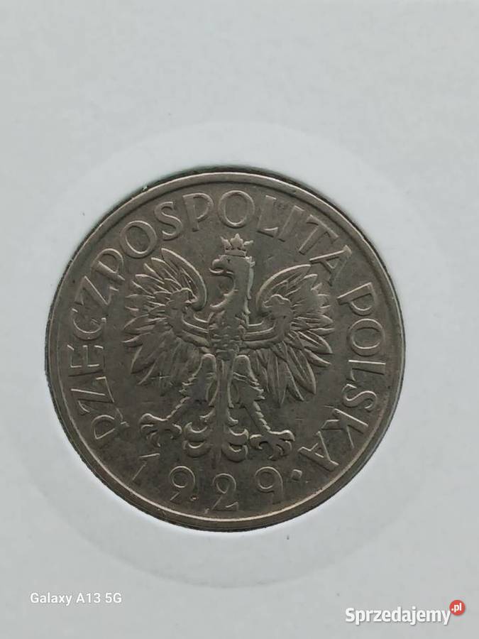 1 Złoty 1929 r 4 Konin sprzedam