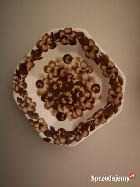 Talerz Ozdoby Włocławek Porcelana Fajans Okazja wielkopolskie Swarzędz