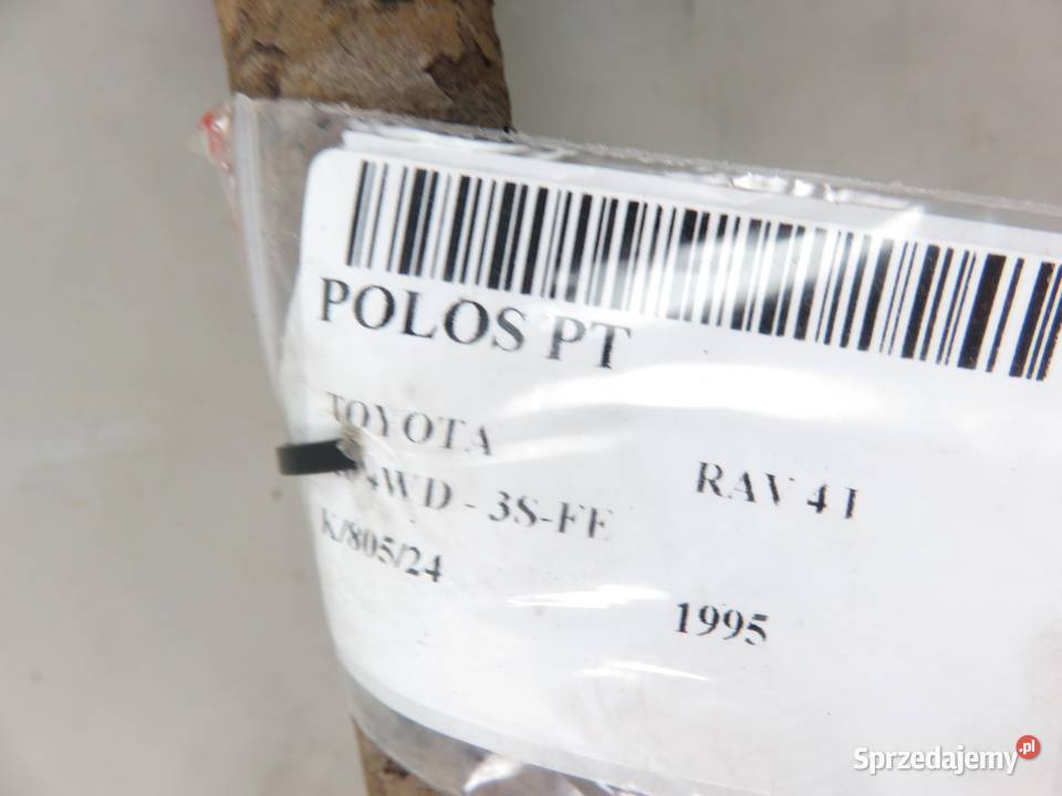 PÓŁOŚ PRAWA TYLNA TOYOTA RAV 4 I 20 4WD 3SFE