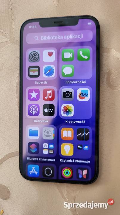 Smartfon iPhone 12128 GB w kolorze czarnym nowy małopolskie Nowy Sącz
