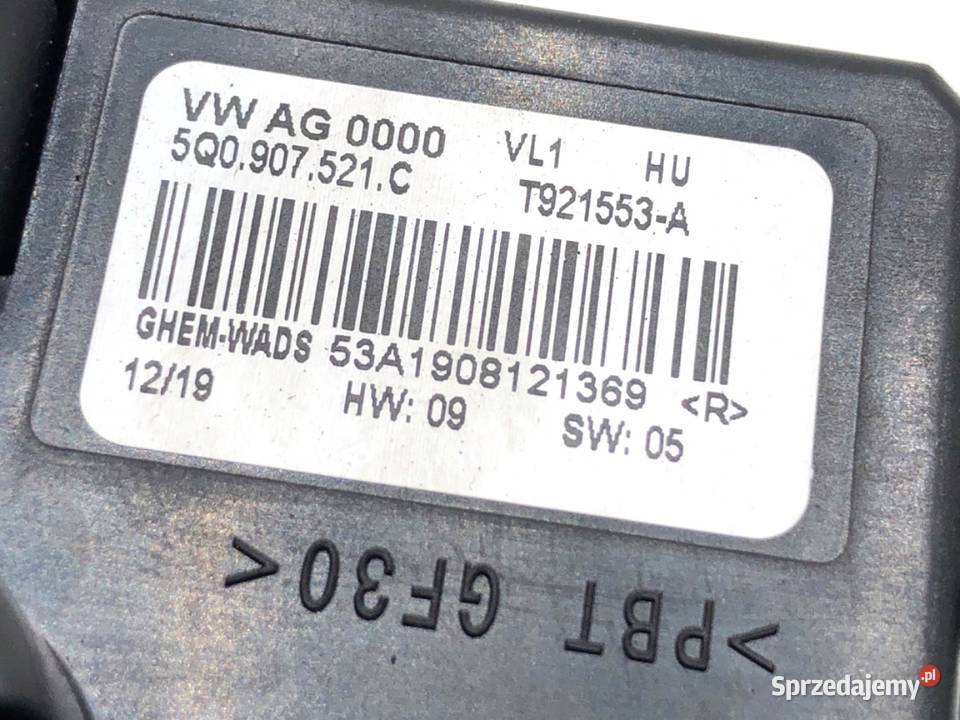 OPORNIK DMUCHAWY POWIETRZA VW TROC 5Q0907521C Rezystory dmuchaw podkarpackie